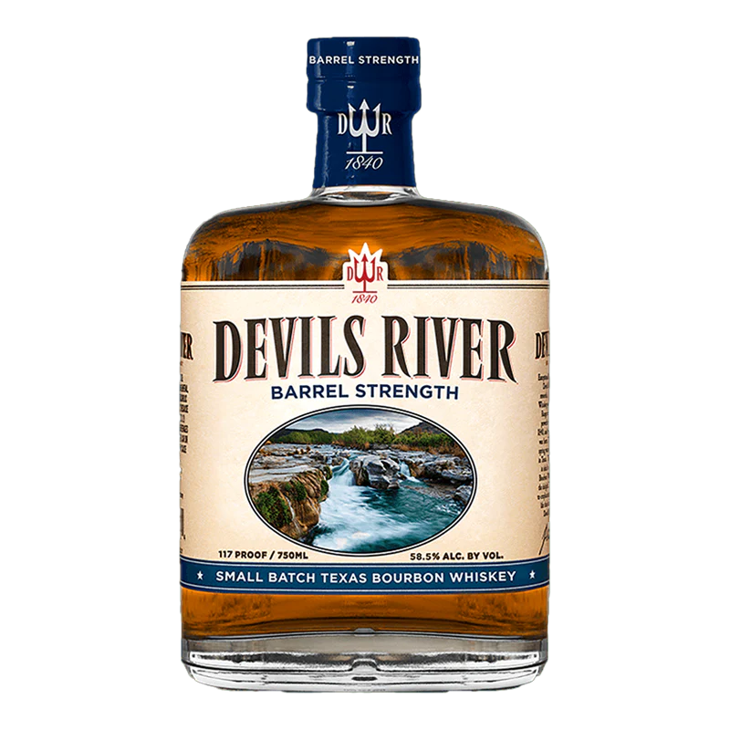 Devils River Barrel Strength Small Batch Texas Bourbon Whiskey 750ml - Sports Arena Liquor