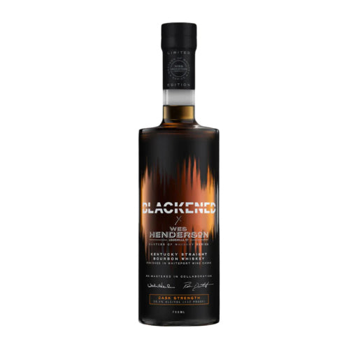 Blackened X Wes Henderson Whiskey - Sports Arena Liquor