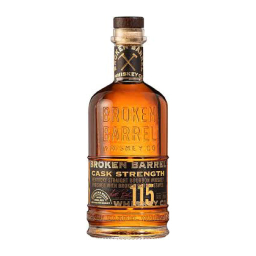 Broken Barrel Cask Strength Bourbon - Sports Arena Liquor