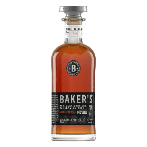 Baker's Bourbon Single Barrel Kentucky Bourbon 7 Year Old 107 Proof - Sports Arena Liquor