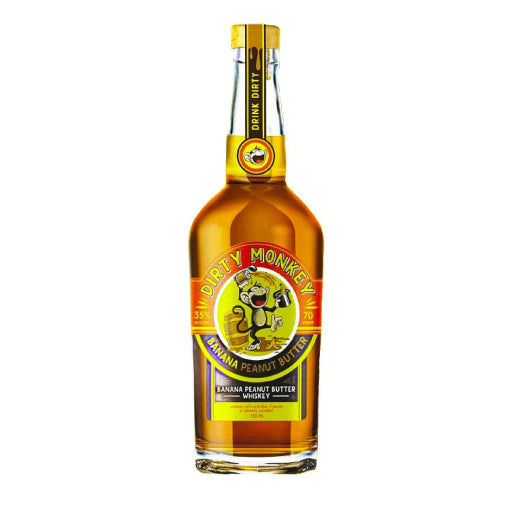Dirty Monkey Banana Peanut Butter Whiskey - Sports Arena Liquor