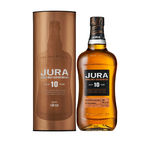 Jura Single Malt Scotch Whisky 10 Year Old