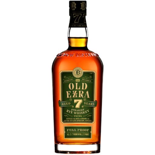 Old Ezra Brooks Kentucky Bourbon 7 Year Old Barrel Strength 117 Proof 750ml