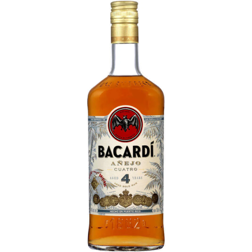 Bacardi Anejo Cuatro 4 Year Old