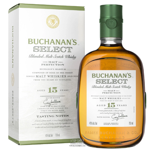 Buchanan's Select 15 Year Old Blended Malt Scotch Whisky