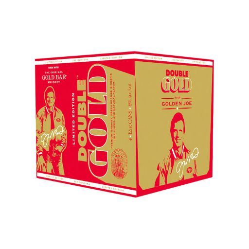 Gold Bar Double Gold Joe Montana Whiskey Mule 4-Pack