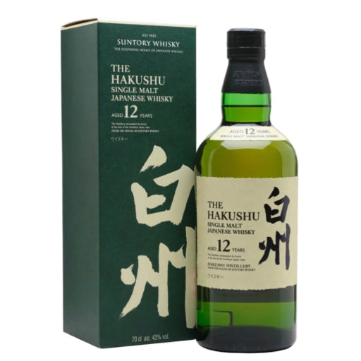 Hakushu 12 Year Old Single Malt Japanese Whisky