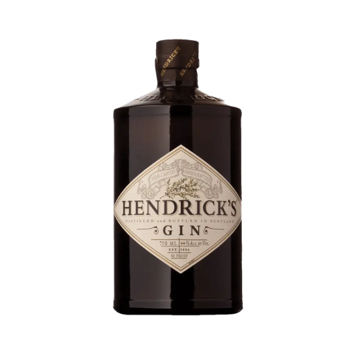 Hendrick's Gin bottle – premium Scottish gin infused with rose and cucumber at Sports Arena Liquor