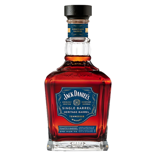 Jack Daniel's Heritage Toasted Barrel Whiskey bottle – small-batch Tennessee whiskey with toasted barrel finish at Sports Arena Liquor
