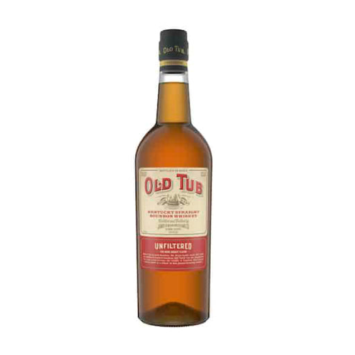 Bottle of Old Tub whiskey 