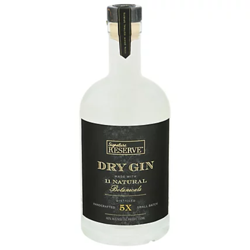 Signature Reserve Dry Gin bottle – premium classic dry gin available at Sports Arena Liquor