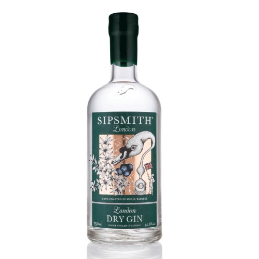 Sipsmith London Dry Gin bottle – handcrafted copper pot distilled premium gin at Sports Arena Liquor