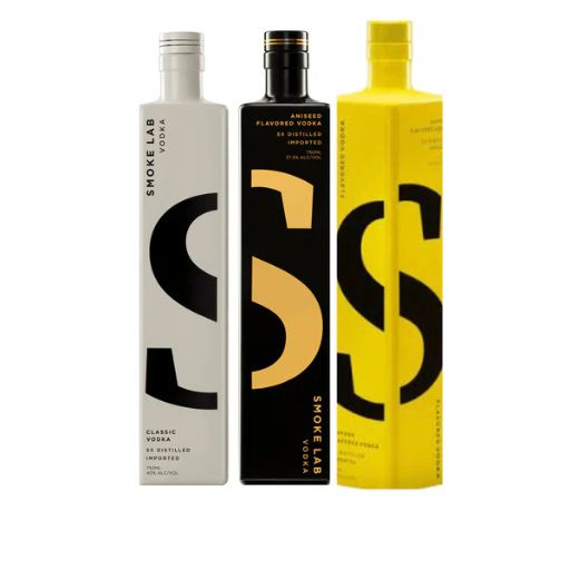 Smoke Lab Vodka Complete Line Up - 3pack of 750ml
