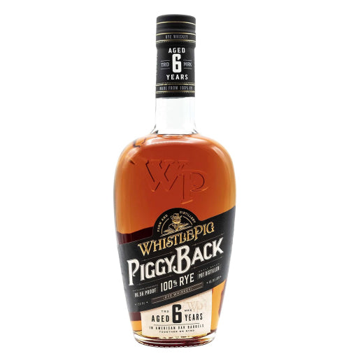 WhistlePig PiggyBack 6 Year Old American Rye Whiskey