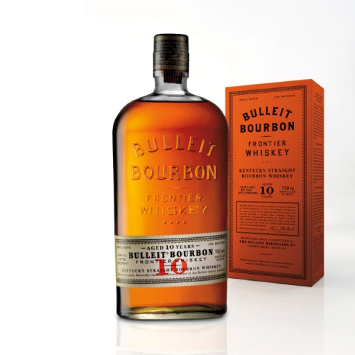 Bulleit Aged 10 Years Straight Bourbon Frontier Whiskey - Sports Arena Liquor